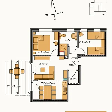 Prázdninový dům Wittehuus 5 *